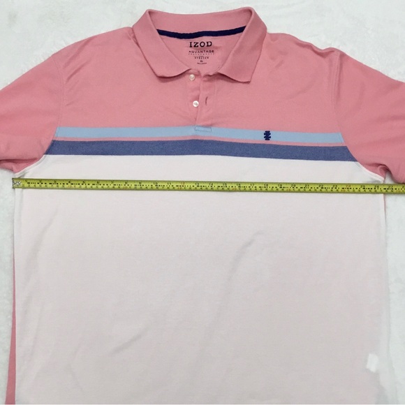 IZOD Mens Advantage Performance Stretch Polo size XL - Picture 4 of 5